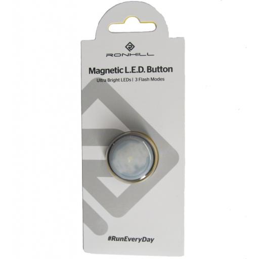 Ronhill Magnetic LED Button Extra Bright Flashing White Light