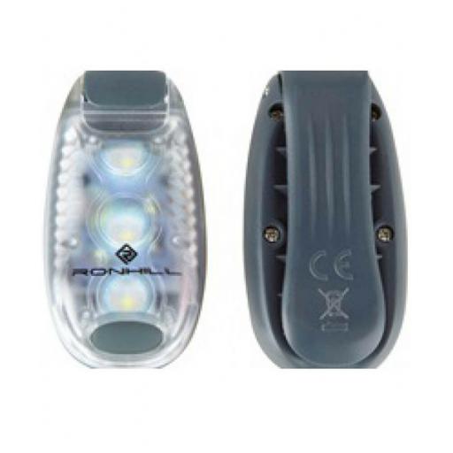 Ronhill Light Clip Flashing LED light for running - White