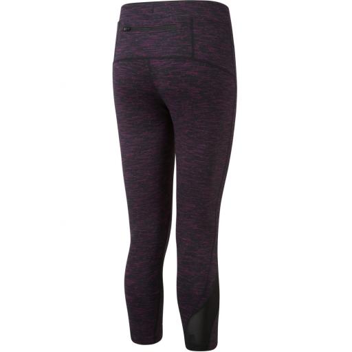 Ronhill Women's Infinity Crop Running Tights / Leggings - Black / Grape