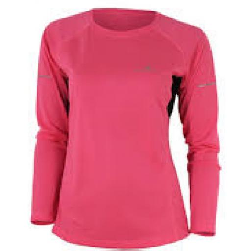 Ronhill Women's Aspiration Sports Running T-Shirt - Pink