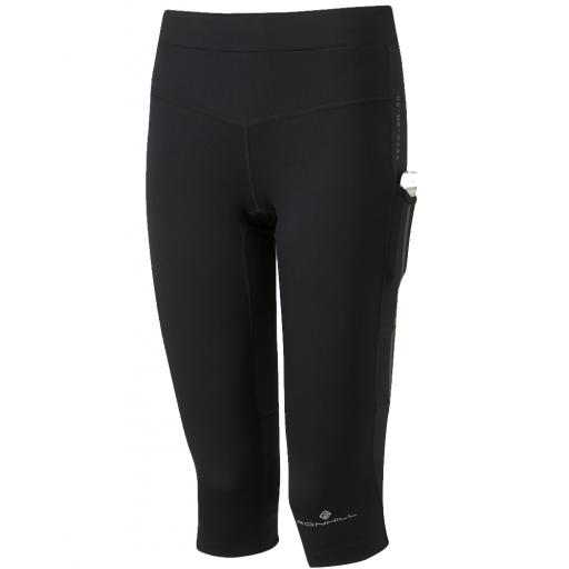 Ronhill Capri, Tech Revive, Stretch Capri Pants Black