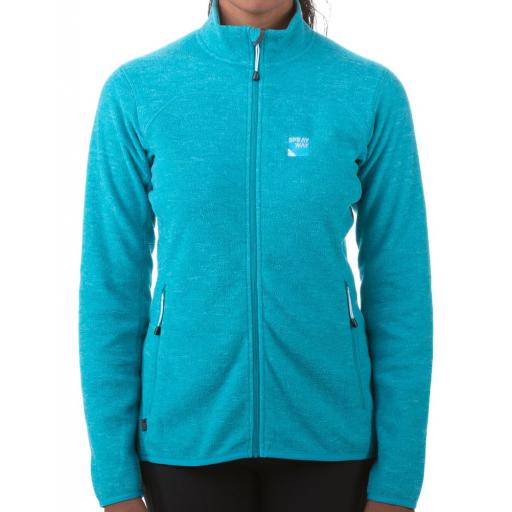 Sprayway Women's Berit Warm Fleece Hiking Jacket - Pale Blue