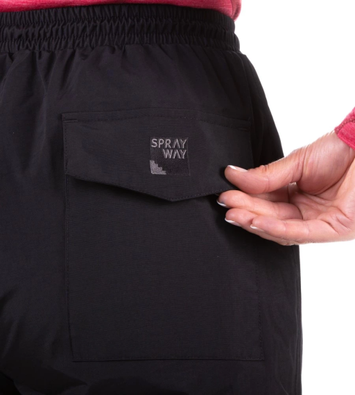 Sprayway Atlanta Rainpant Womens Black Pocket_1001.png