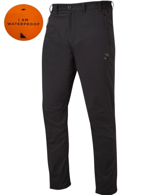 Sprayway All Day Rainpant Black Mens Front