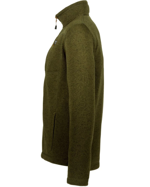 Sprayway Mens Minos Fleece Jacket Woodland Green Side View