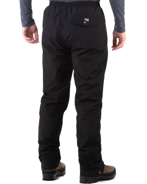 Sprayway Mens Santiago Rainpant Black Rear View