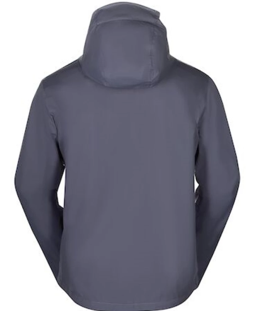 Sprayway Mezen Mens Waterproof Jacket Odyssey Grey Rear_1001.png