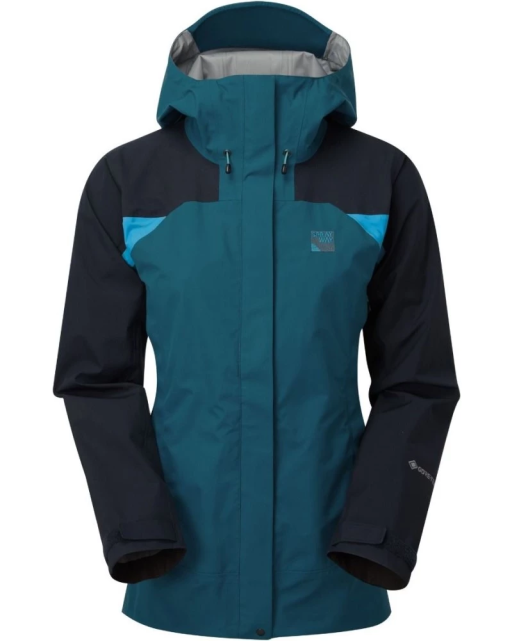 Sprayway Womens Torridon GTX Waterproof Jacket Lyons Blue blazer latigo Front