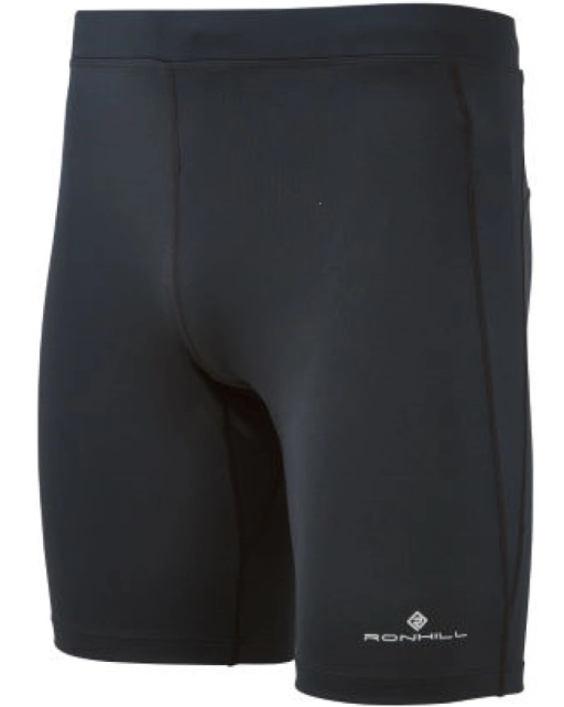 Ronhill Mens Core Run Short Black Front