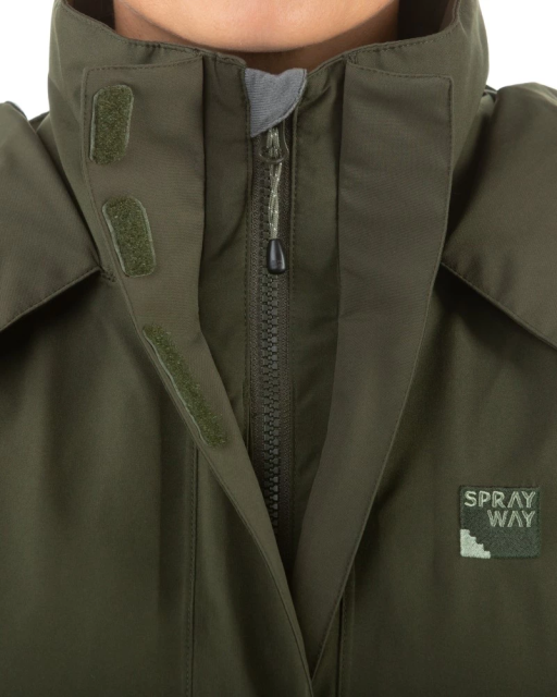 Sprayway Womens Vista Waterproof Goretex Jacket Woodland Green Zip