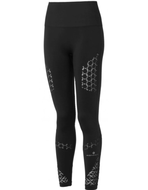 Ronhill Womens Life Seamless Tight Black Front