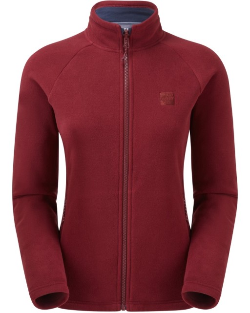 Sprayway Atlanta Fleece I.A Jacket Tempranillo Red Front