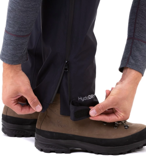 Sprayway Hydrolite Mens Rainpant Black Ankle detail