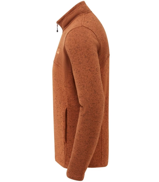 Sprayway Minos Fleece Jacket Dark Rust Ginger Side