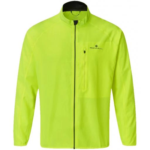 Ronhill Jacket Men's Core Hi-Viz Running Jacket - Yellow