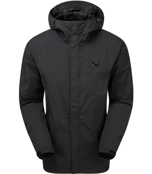 Sprayway SANTIAGO Waterproof JACKET Black Front