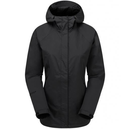 Sprayway Women's Atlanta Waterproof Jacket with Hood - Black