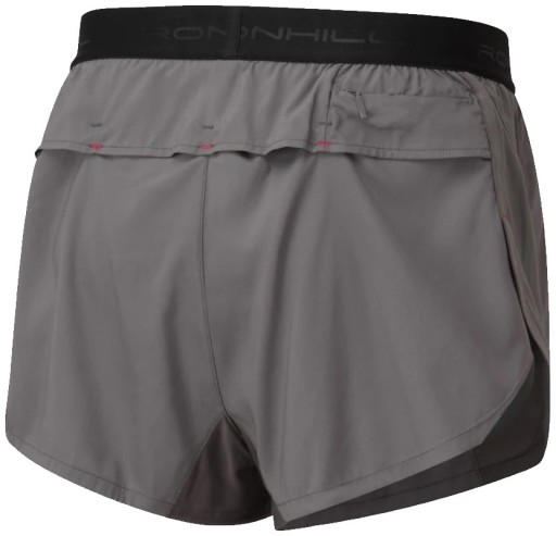 Ronhhill Tech Revive Racer Short Mole Grey-Dark Gold Rear Mens