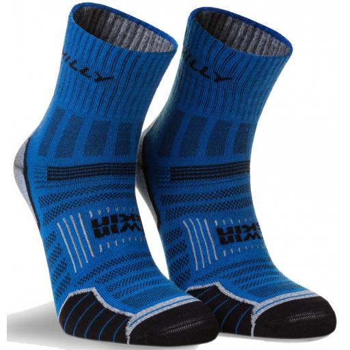 Hilly Twin Skin Running Socks Mens Blue Socks