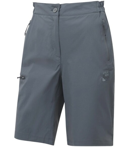 Sprayway Womenss Escape Short Turbulence Grey_Front_801.jpg