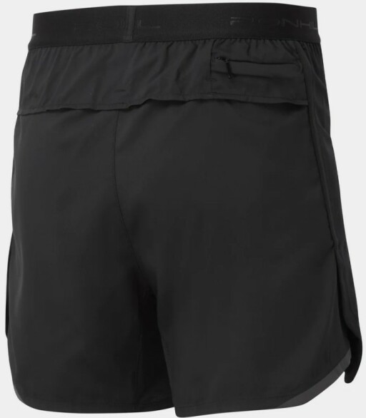 Ronhill Mens Tech Revive 5 Running Shorts Black Rear_801.jpg