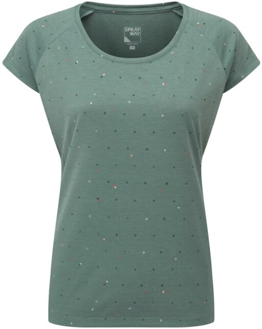 Sprayway Dot Tee Balsam Green_Front_801.jpg