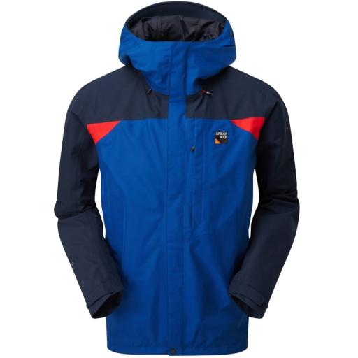 Sprayway Reaction Jacket Long Mens Waterproof Gore-Tex Jacket - Blue