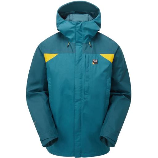 Sprayway Reaction Jacket Long Mens Waterproof Gore-Tex Jacket - Blue