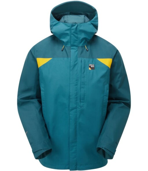 Sprayway Reaction Long Mens Jacket Legion Marine Blue Sulphur Yellow Front_801.jpg